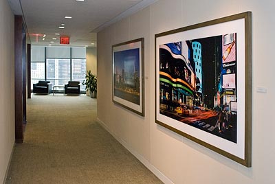 Photo of Times Square at Night at Moody's Corp.